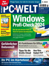 : Pc Welt Magazin Mai No 05 2024
