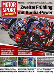 : Motorsport aktuell Magazin No 19 vom 17  April 2024

