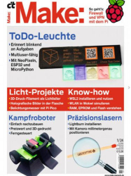 : ct Magazin für Computertechnik (Make) No 01 2024
