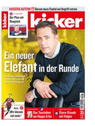 :  Kicker Sportmagazin No 35 vom 25 April 2024