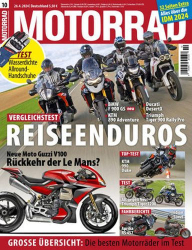 : Motorrad Magazin No 10 vom 25  April 2024
