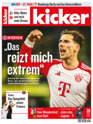: Kicker Sportmagazin No 36 vom 29 April 2024