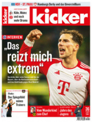 : Kicker Sportmagazin - 29 April 2024