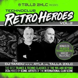 : Talla 2XLC presents Techno Club Retroheroes Vol. 2 - Unmixed - (2024)