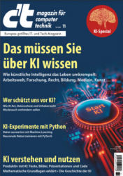 :  ct Magazin für Computertechnik No 11 vom 10 Mai 2024