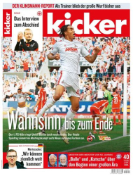 : Kicker Sportmagazin No 40 vom 13  Mai 2024
