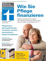 :  Stiftung Warentest Finanztest Magazin Juni No 06 2024