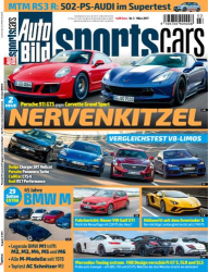 : Auto Bild Sportscars Magazin März No 03 2017