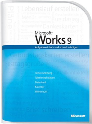 : Microsoft Works textverarbeitung v9.0