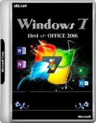 : Windows 7 Sp1 (x86/x64) 13 in1 + Office 2016 June 2018 