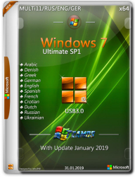 : Windows 7 Ultimate Sp1 x64 Usb3 2019
