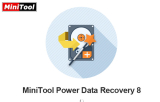 : MiniTool Power Data Recovery Business Technician v8.5 WinPE Edition