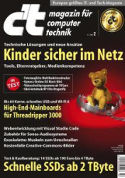: ct Magazin für Computertechnik Januar No 02 2020
