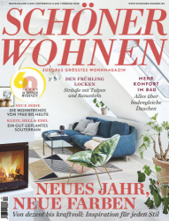 :  Schöner Wohnen Magazin Februar No 02 2020