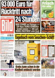 :  Bild Zeitung 07 Februar 2020