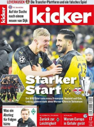 : Kicker Sportmagazin No 17 vom 20  Februar 2020

