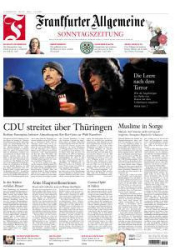 :  Frankfurter Allgemeine Sonntags Zeitung vom 23 Februar 2020