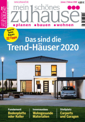 :  Mein schönes Zuhause Magazin Januar-Februar No 01,02 2020