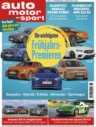:  Auto Motor und Sport Magazin No 06 vom 27 Februar 2020