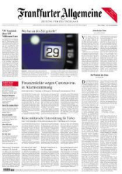 :  Frankfurter Allgemeine 29 Februar 2020