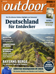 :  Outdoor (Reisen,Wandern,Abenteuer) Magazin April No 04 2020