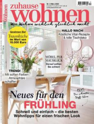 :  Zuhause  Wohnen Magazin März No 03 2020