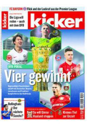 :  Kicker Sportmagazin No 21 vom 05 März 2020