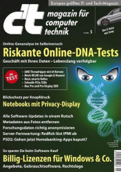 :  ct Magazin für Computertechnik Februar No 05 2020