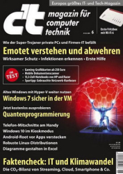 :  ct  Magazin für Computertechnik Februar No 06 2020