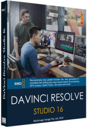 : Design DaVinci Resolve Studio v16.2.0.54