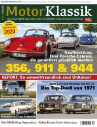:  Auto  Motor Sport Klassik Magazin April No 04 2020