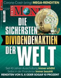 :  Focus  Money Finanzmagazin No 13 vom 18 März 2020