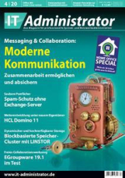 :  IT-Administrator  Magazin April No 04 2020