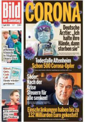 :  Bild am Sonntag vom 05 April 2020