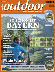 :  Outdoor Magazin - Reisen Wandern Abenteuer Mai No 05 2020
