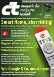 :  ct  Magazin für Computertechnik März No 08 2020