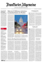 :  Frankfurter Allgemeine 17 April 2020