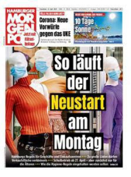 :  Hamburger Morgenpost 18 April 2020