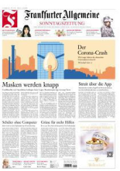 :  Frankfurter Allgemeine Sonntags Zeitung vom 26 April 2020