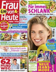 :  Frau von heute Magazin No 19 vom 30 April 2020