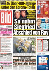 :  Bild Zeitung 11 Mai 2020