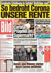 :  Bild Zeitung 12 Mai 2020