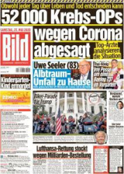 : Bild  Zeitung 23 Mai 2020