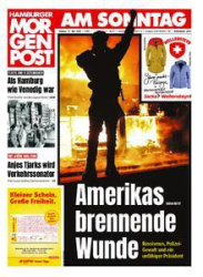 :  Hamburger Morgenpost am Sonntag vom 31 Mai 2020