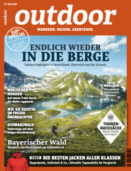 :  Outdoor Magazin (Reisen Wandern Abenteuer) Juli No 07 2020