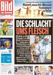 :  Bild am Sonntag vom 21 Juni 2020