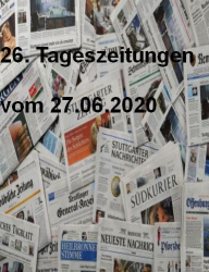 : 26-Diverse Tageszeitungen vom 27  Juni 2020
