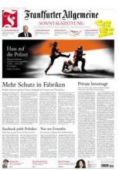 :  Frankfurter Allgemeine Sonntags Zeitung vom 28 Juni 2020