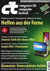 :  ct Magazin für Computertechnik Juni No 14 2020