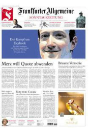 :  Frankfurter Allgemeine Sonntags Zeitung vom 12 Juli 2020